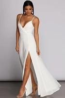 Melany Formal High Slit Dress