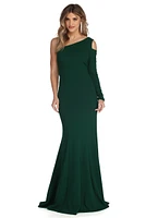 Brooke Formal One Shoulder Mermaid Dress