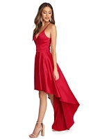Tabatha High Low Crochet Dress