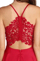 Tabatha High Low Crochet Dress