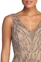 Gia Formal Sleeveless Beaded Dress