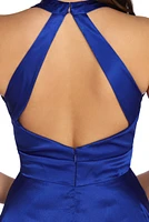Lauren Formal Halter Satin Dress