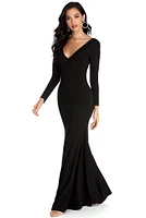 Samara Formal Open Back Dress