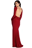 Samara Formal Open Back Dress
