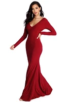 Samara Formal Open Back Dress