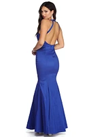 Corine Formal Taffeta Mermaid Dress