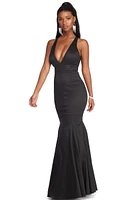 Corine Formal Taffeta Mermaid Dress