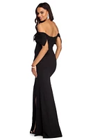 Lana Formal High Slit Glitter Dress