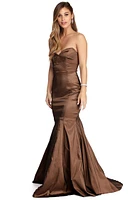 Brielle Formal Taffeta Sweetheart Dress