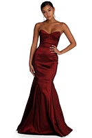 Brielle Formal Taffeta Sweetheart Dress