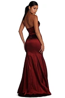 Brielle Formal Taffeta Sweetheart Dress