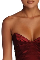 Brielle Formal Taffeta Sweetheart Dress
