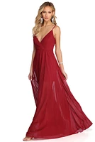 Alina Formal Sleeveless Chiffon Dress