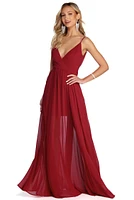 Alina Formal Sleeveless Chiffon Dress