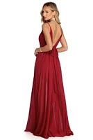 Alina Formal Sleeveless Chiffon Dress