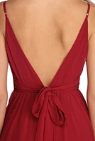 Alina Formal Sleeveless Chiffon Dress