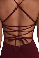 Leona Formal Lattice Dress