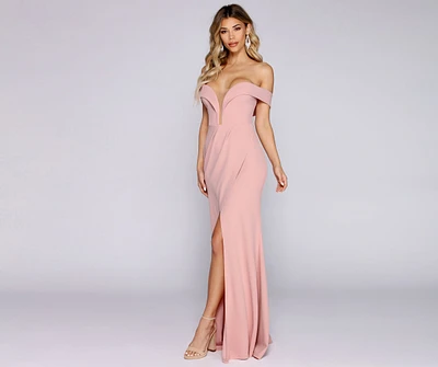 Allison Formal Off The Shoulder Dress