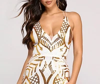 Yajaira Formal Sequin Gown