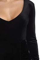 Selene Formal Ruched Velvet Dress