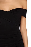 Addilyn Formal Asymmetrical Wrap Dress