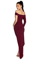 Addilyn Formal Asymmetrical Wrap Dress