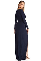 Milana Formal Wrap Dress