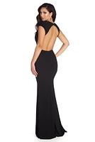 Aubrie Formal Open Back Dress