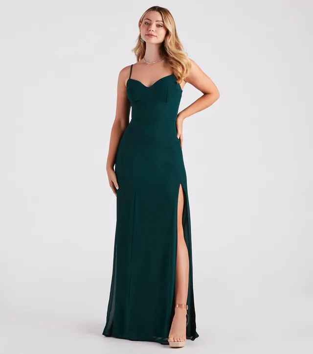 Bryn Chiffon A-Line Formal Dress