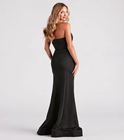 Amy Formal Strapless Mermaid Dress