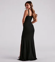 Rory Formal Crepe Mermaid Dress