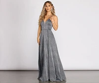 Catalyn Glitter Shine Ball Gown