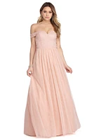 Juliet Off The Shoulder Tulle Dress