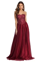 Annabelle Heat Stone Ball Gown