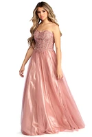 Rosalie Beautifully Beaded Gown