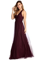 Alessia Floral Applique Ball Gown