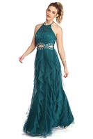 Sonia Lace Mesh Tendril Dress