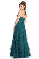 Sonia Lace Mesh Tendril Dress