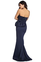 Jan Formal Strapless Bow Dress