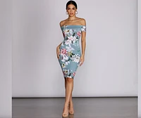 Floral Love Midi Dress