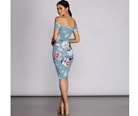 Floral Love Midi Dress
