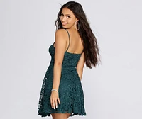 All The Trimmings Crochet Dress