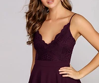 Lovely Crochet Skater Dress