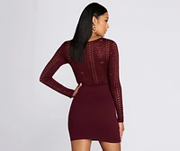 Love Lace Crochet Dress
