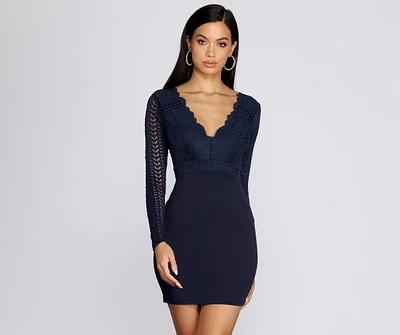 Love Lace Crochet Dress