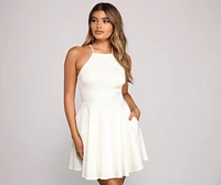 Summer Ready Sleeveless Skater Dress