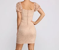 Lovely Lace Mini Dress