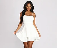 Flirty Vibes Skater Dress