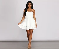 Flirty Vibes Skater Dress