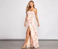 Effortlessly Enchanting Floral Maxi Dress